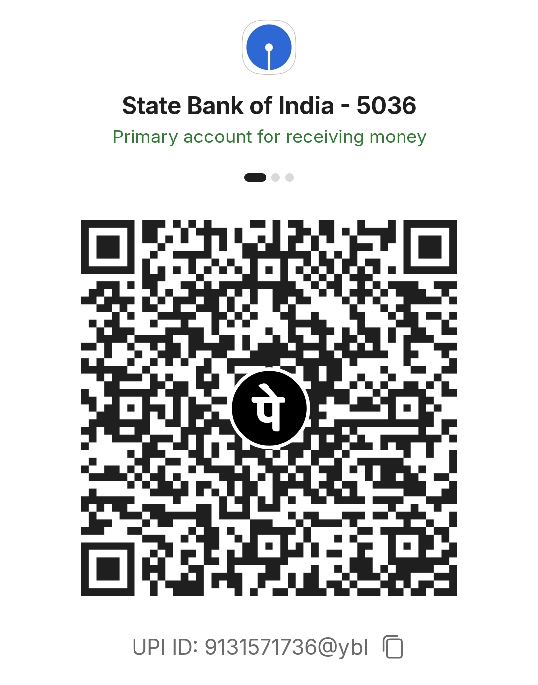 UPI QR code for Deepak Soni